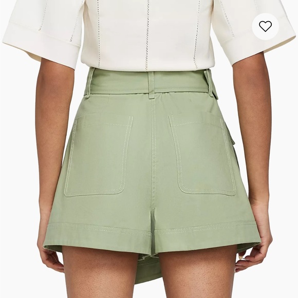 SIMKHAI Lizette Belted Utilitarian Miniskort - Picture 3 of 8